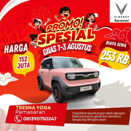 PROMO MERDEKA VINFAST KARAWCI 2025 - Promo Vinfast Karawaci 2026